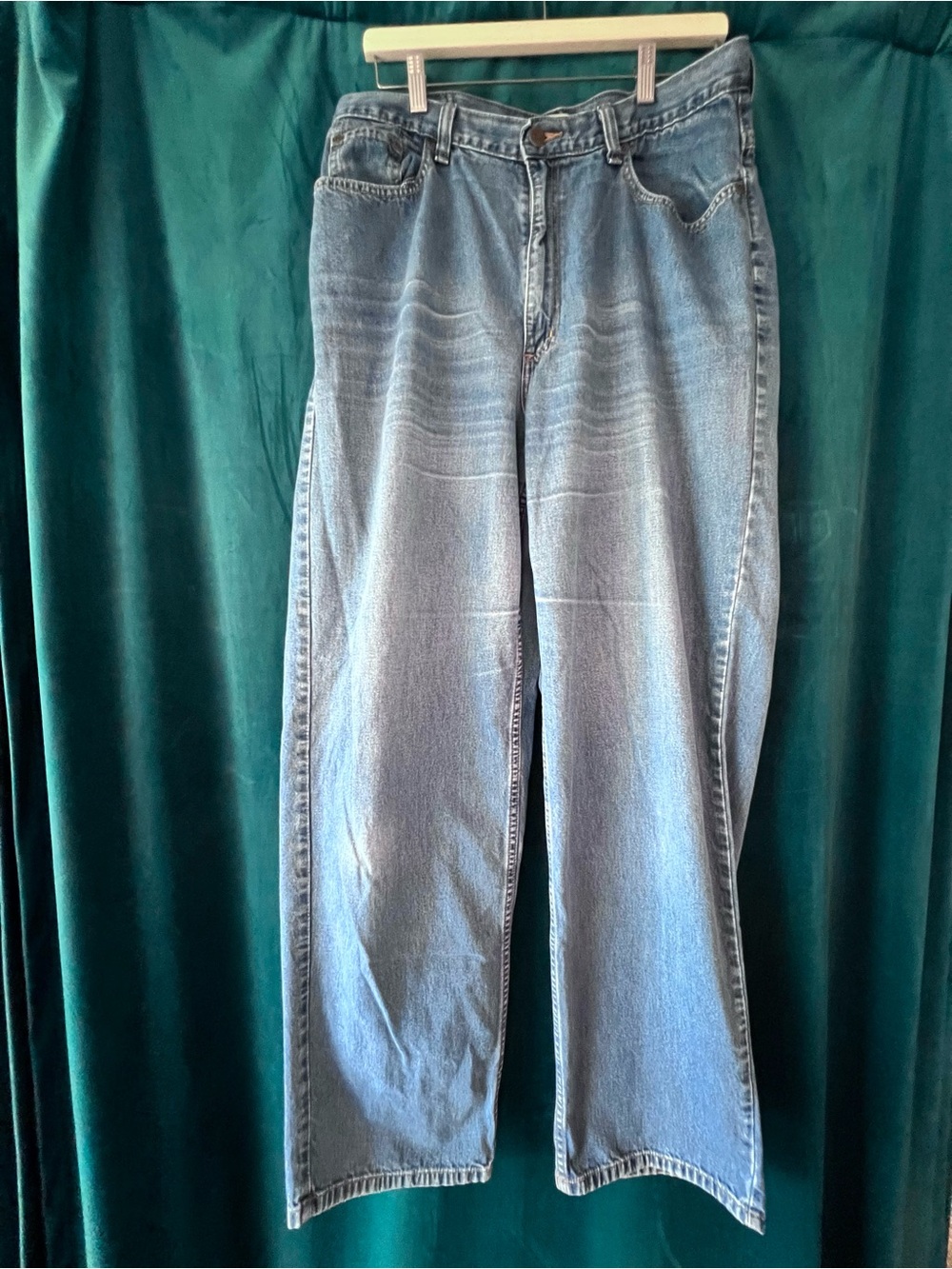 L.L. Bean Men's Relaxed Fit Light Blue Jeans